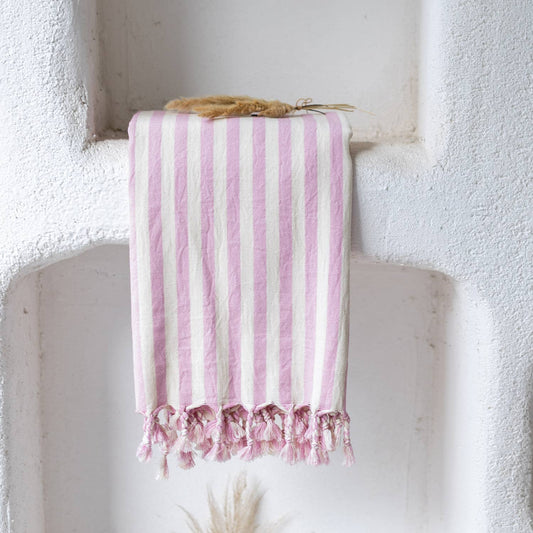 Bath Beach Towels Mid Weight Rustic Vintage Feel Pre-Washed