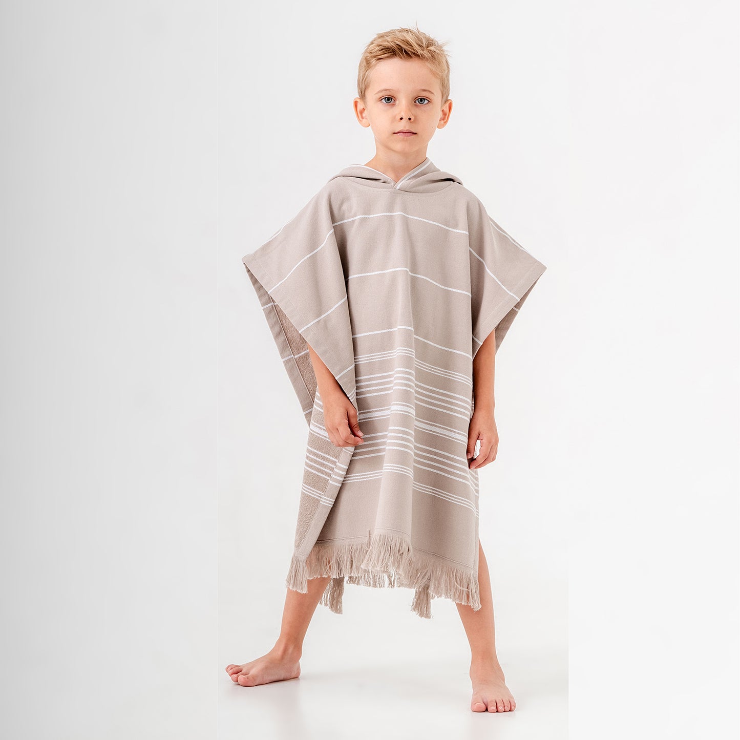 Sense Hooded Towel Changing Poncho for Kids