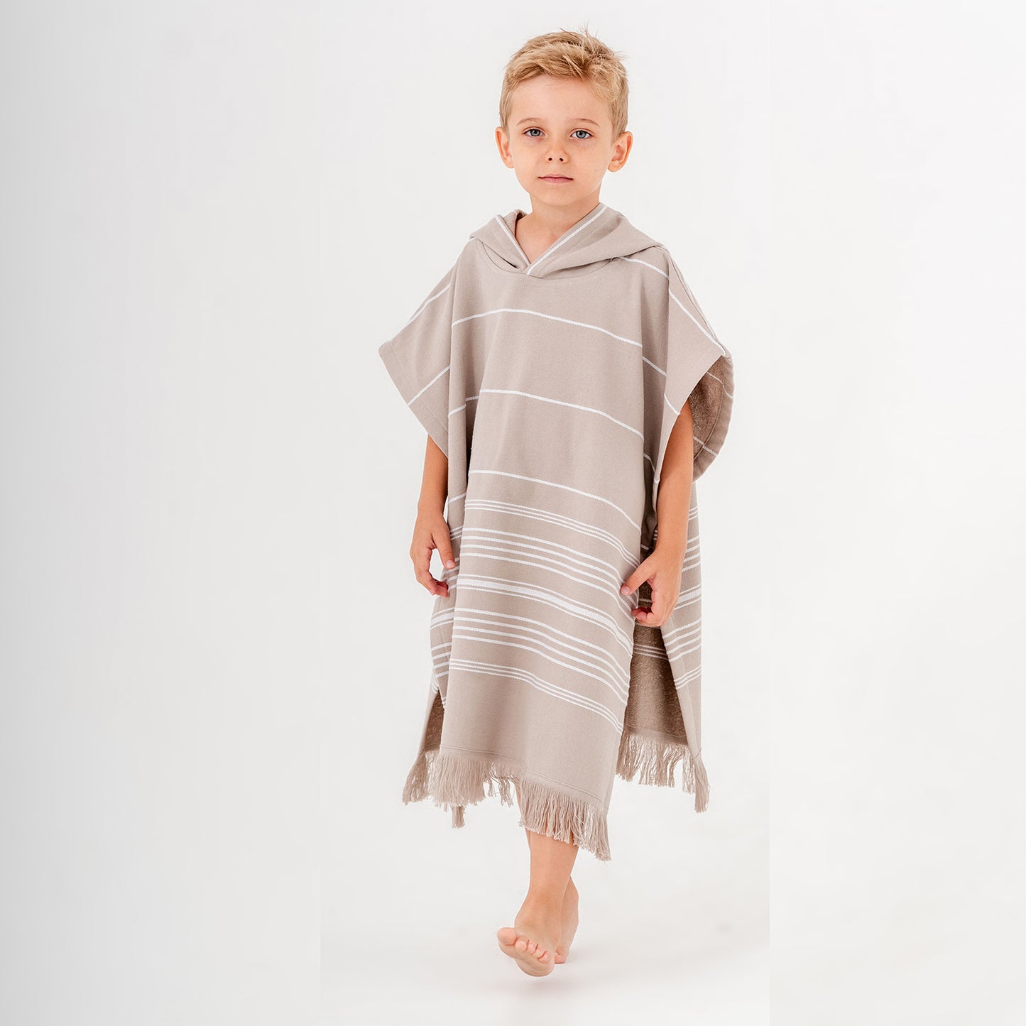 Sense Hooded Towel Changing Poncho for Kids