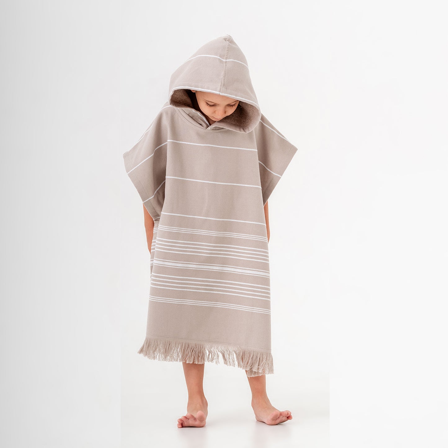 Sense Hooded Towel Changing Poncho for Kids