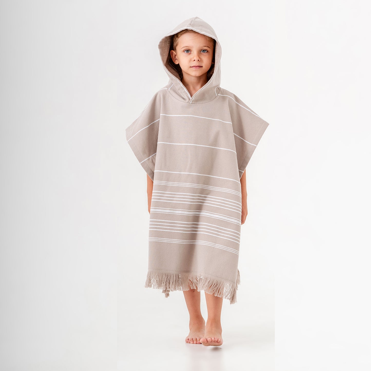 Sense Hooded Towel Changing Poncho for Kids