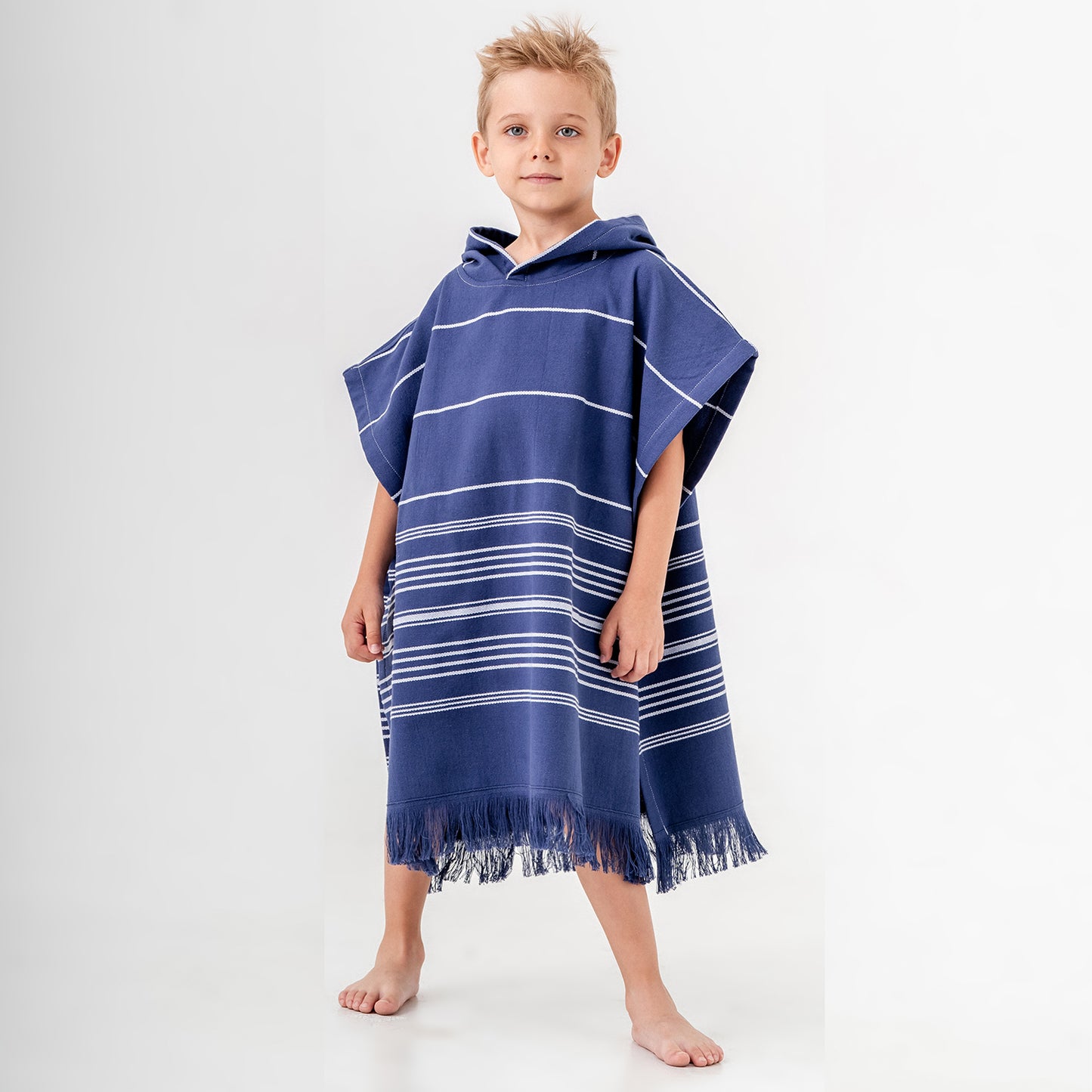 Sense Hooded Towel Changing Poncho for Kids