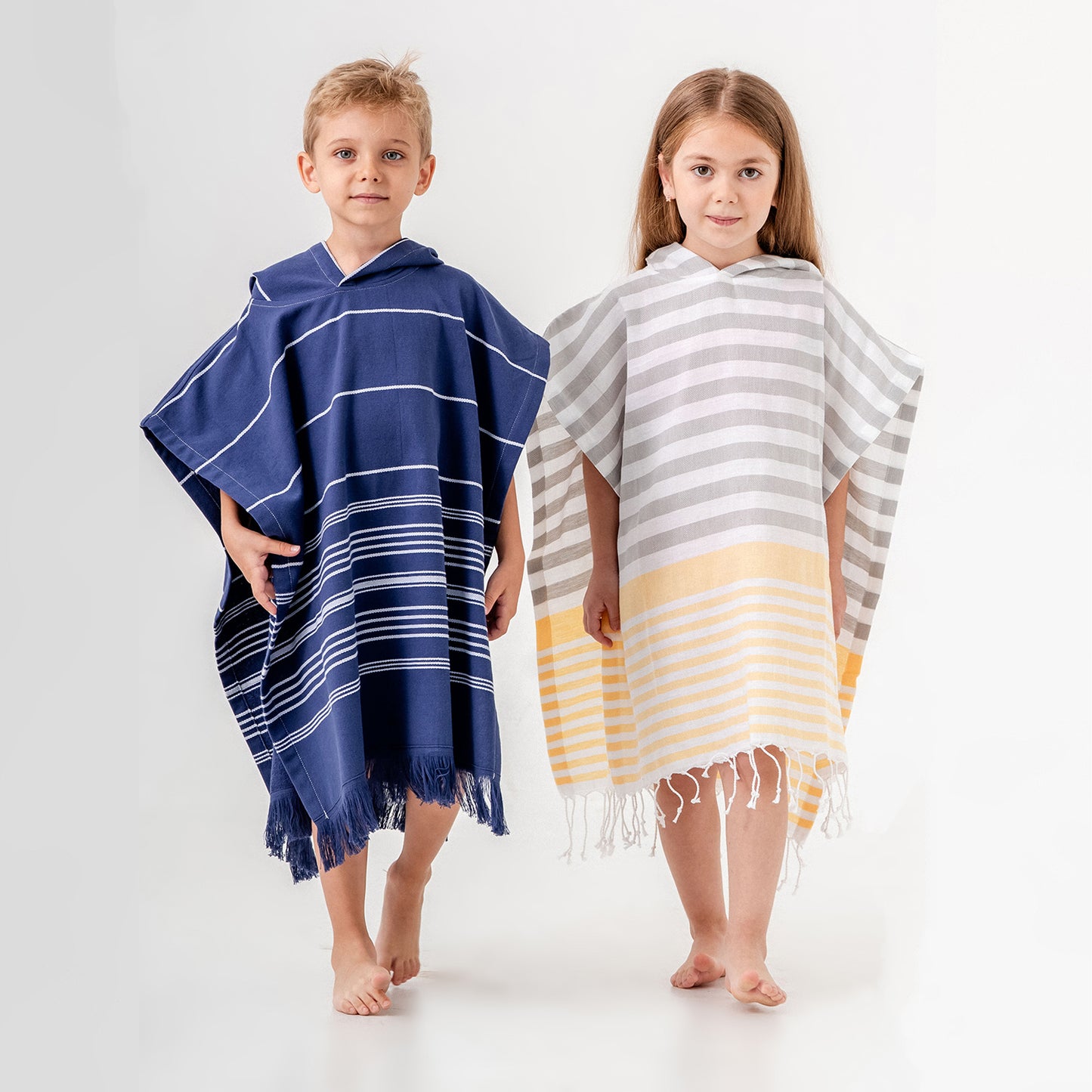 Sense Hooded Towel Changing Poncho for Kids