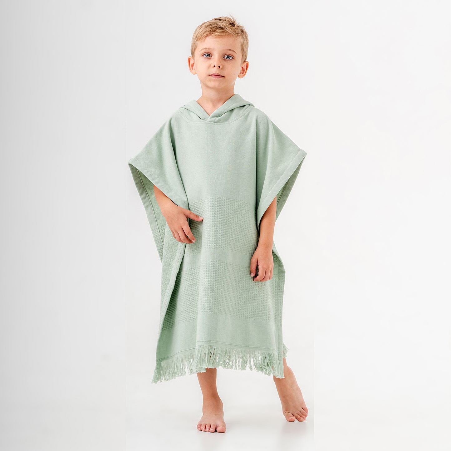 Aria Hooded Towel Changing Poncho for Kids