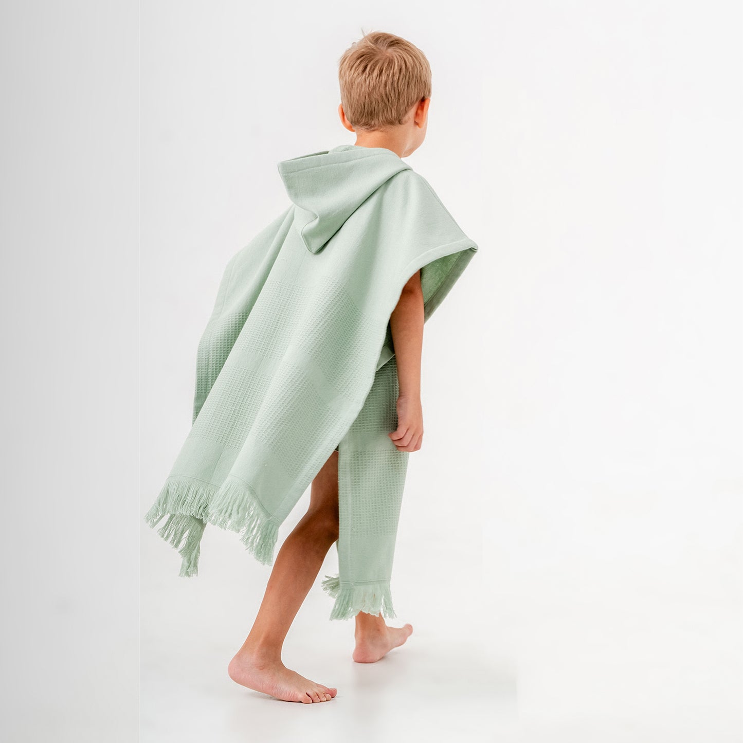 Aria Hooded Towel Changing Poncho for Kids