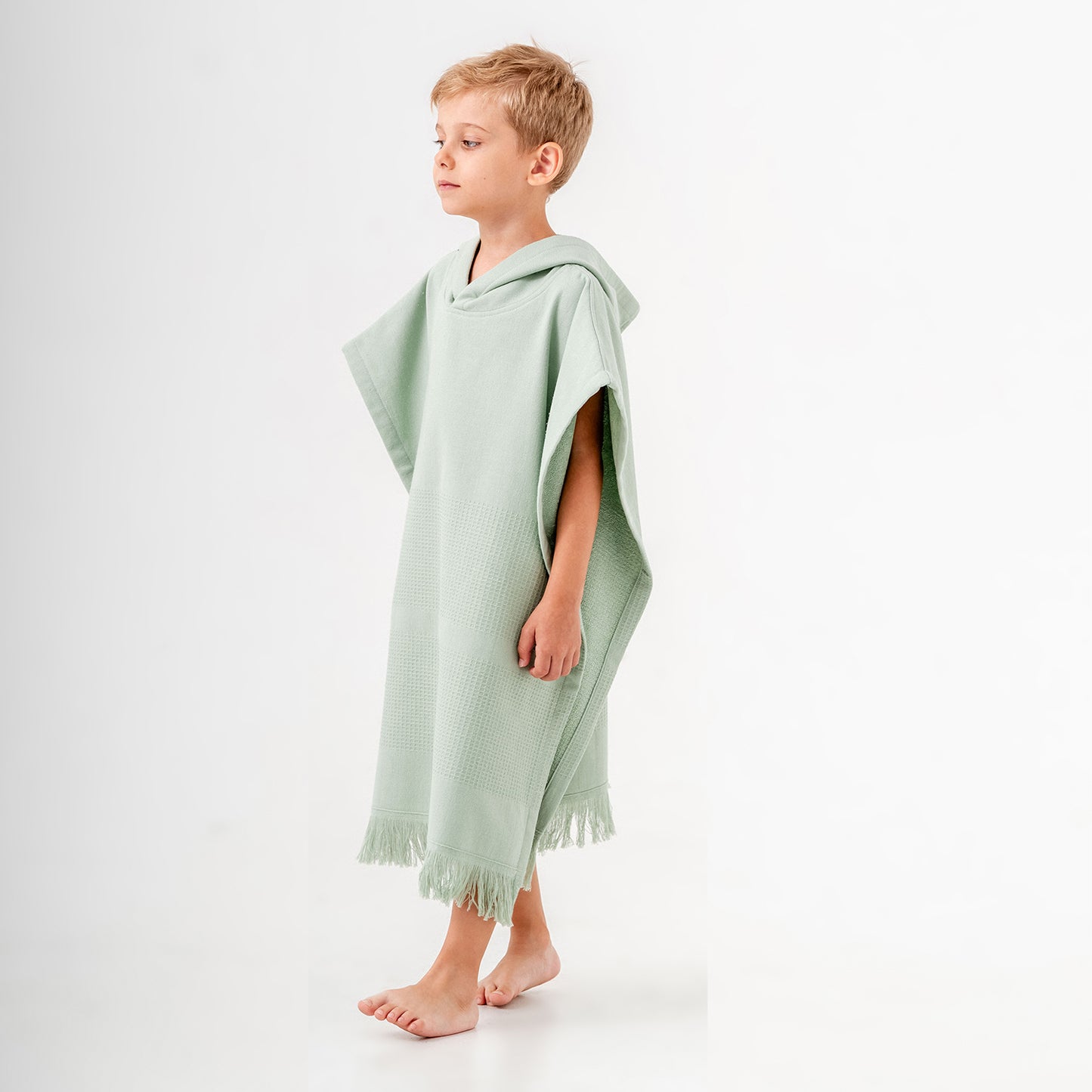Aria Hooded Towel Changing Poncho for Kids