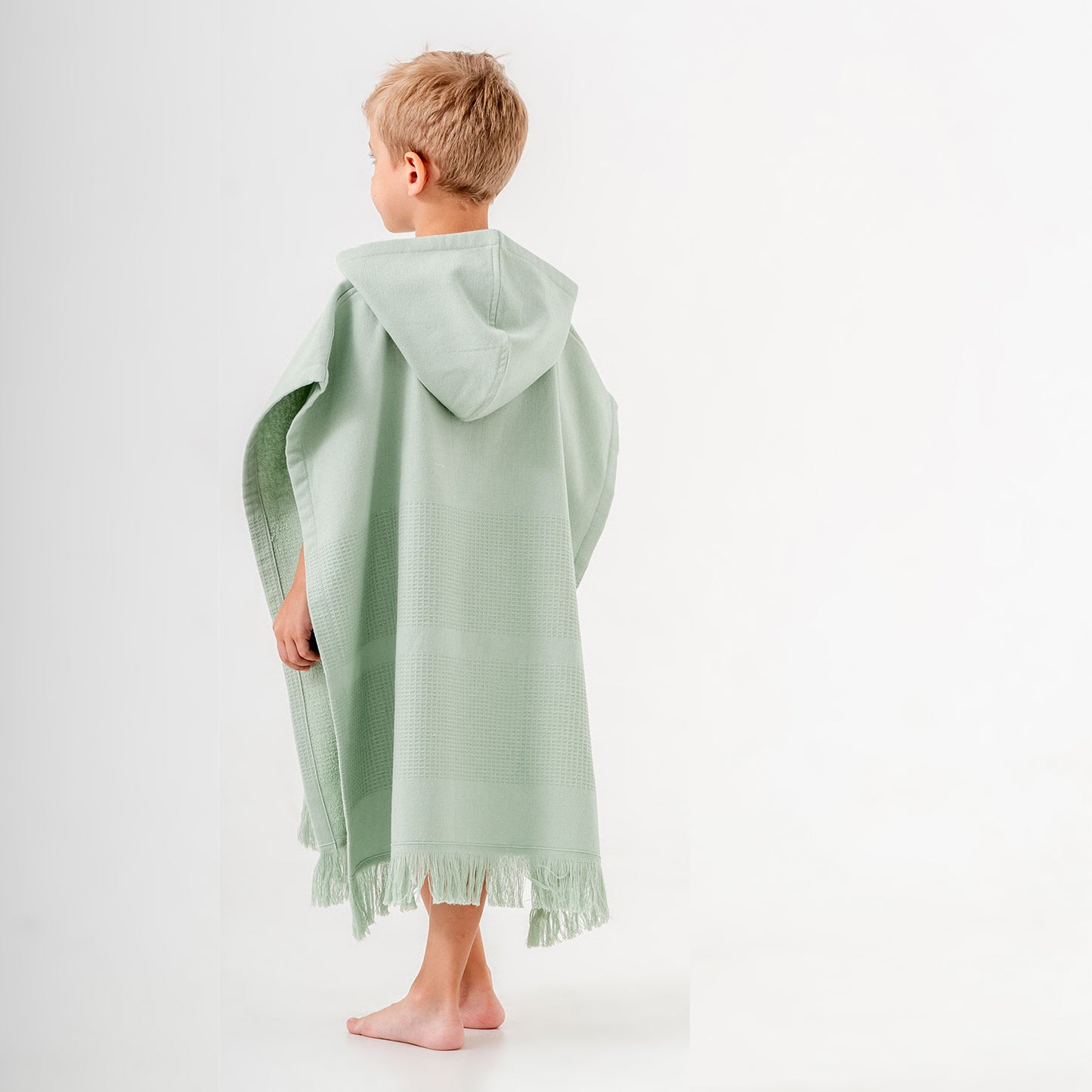 Aria Hooded Towel Changing Poncho for Kids