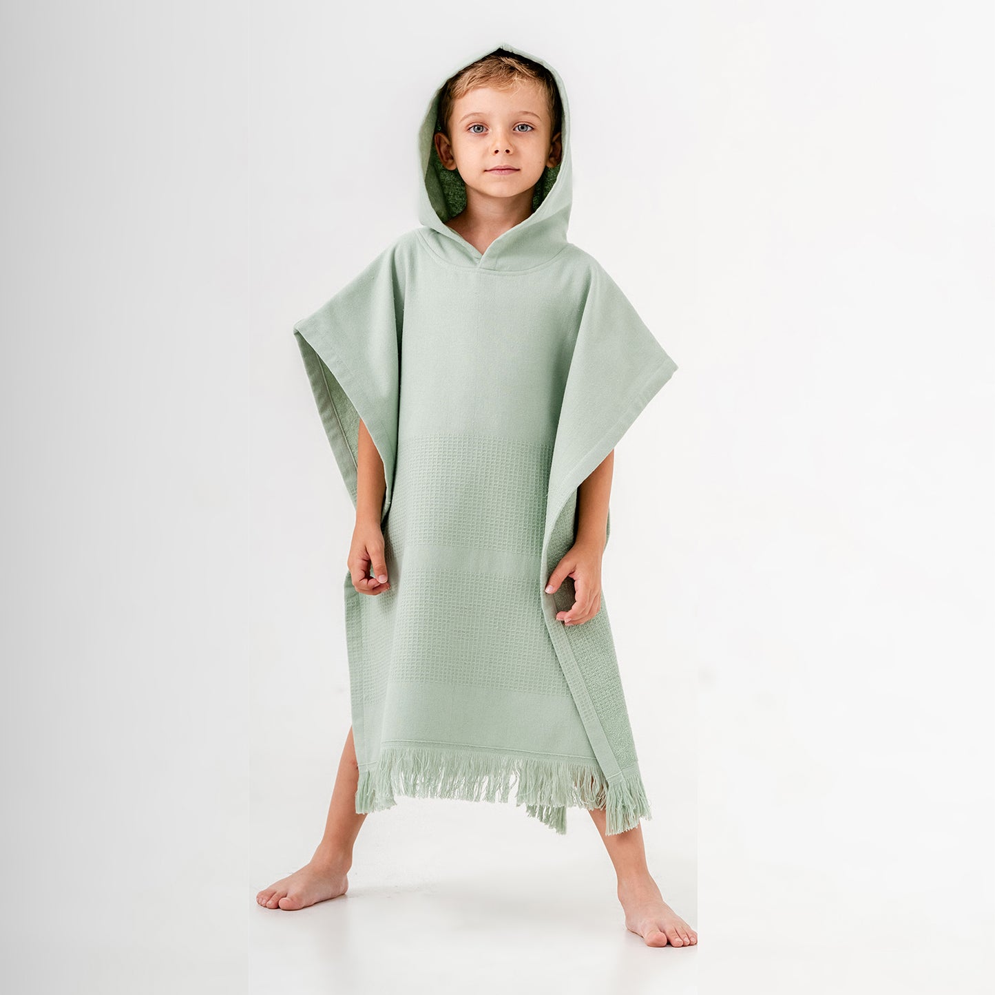 Aria Hooded Towel Changing Poncho for Kids