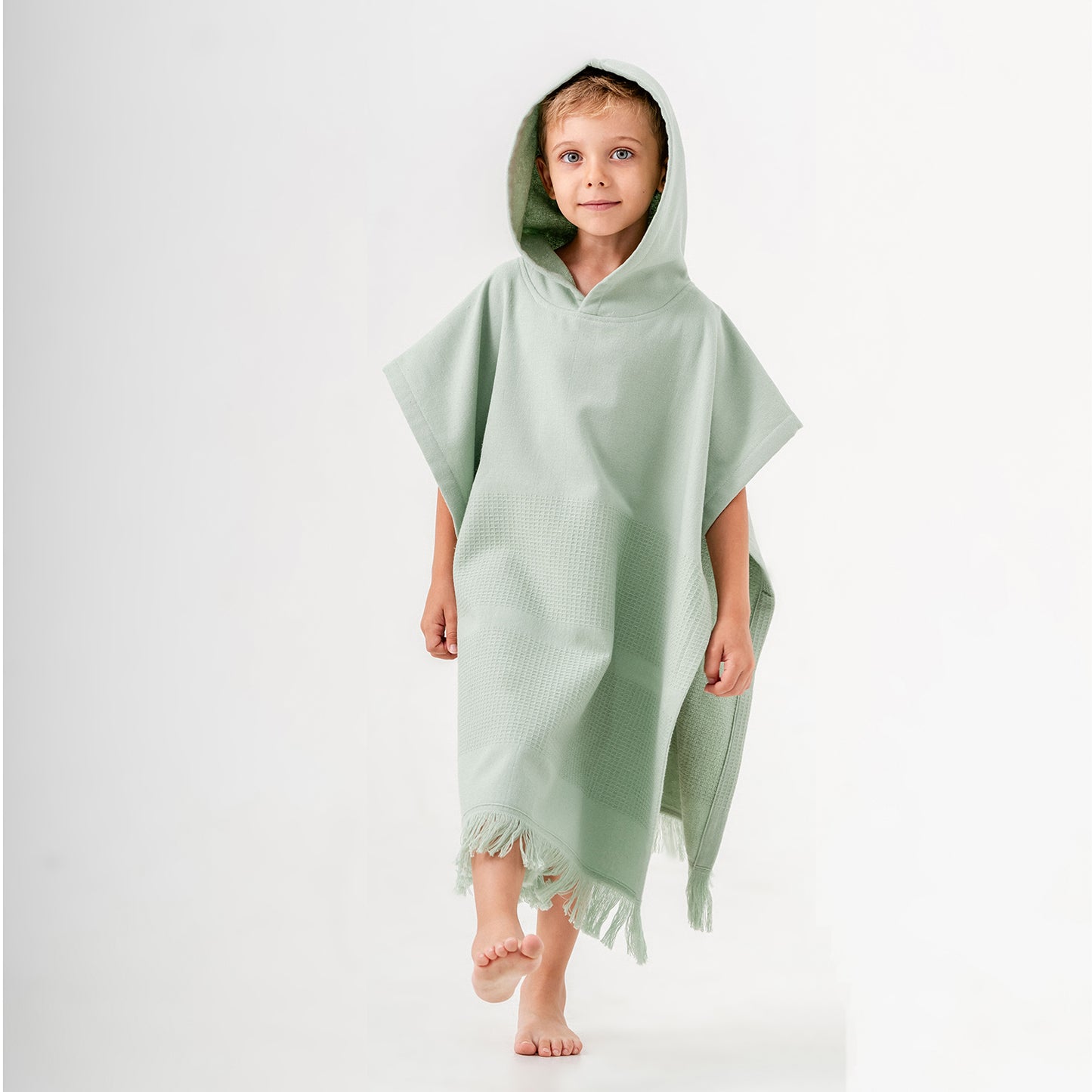Aria Hooded Towel Changing Poncho for Kids