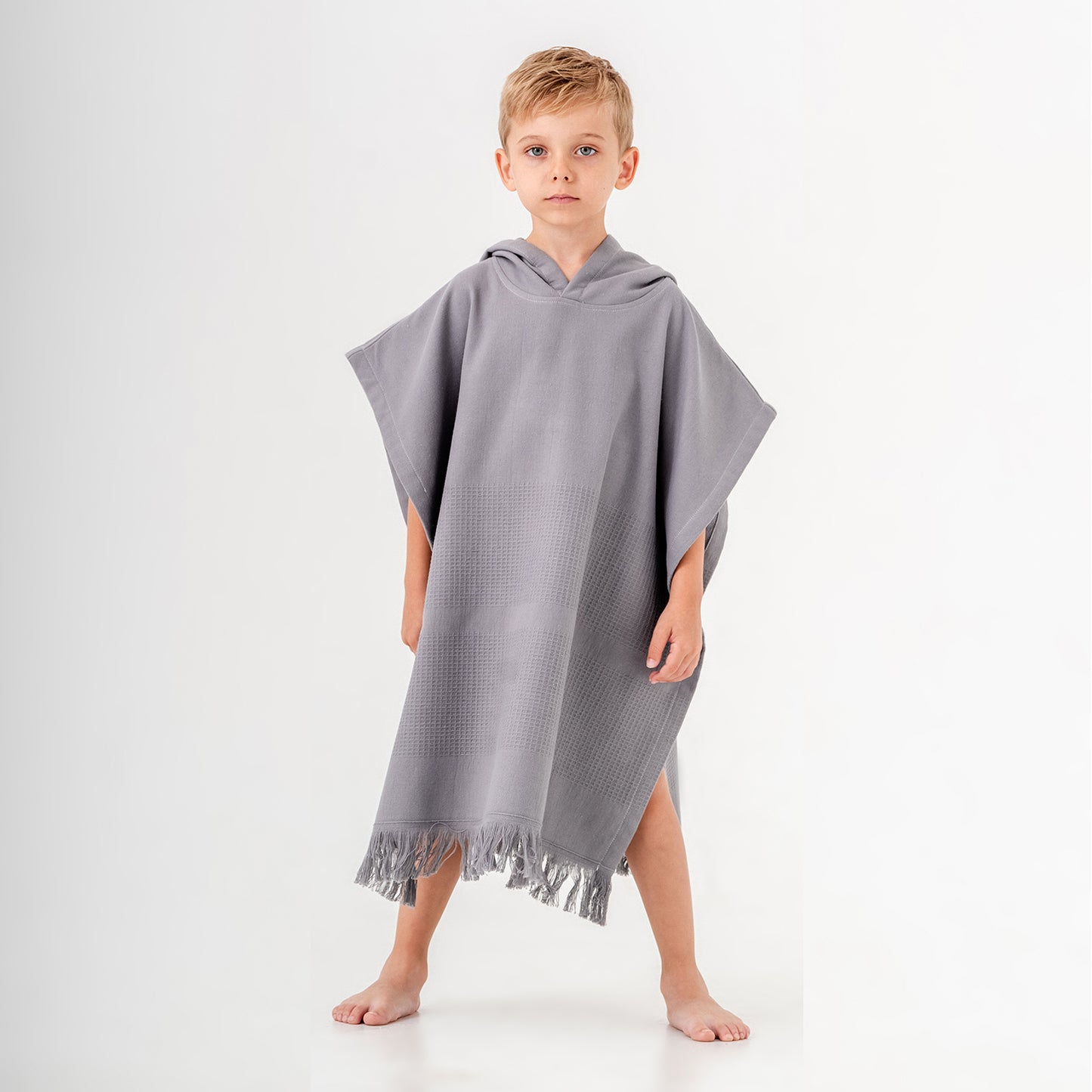 Aria Hooded Towel Changing Poncho for Kids