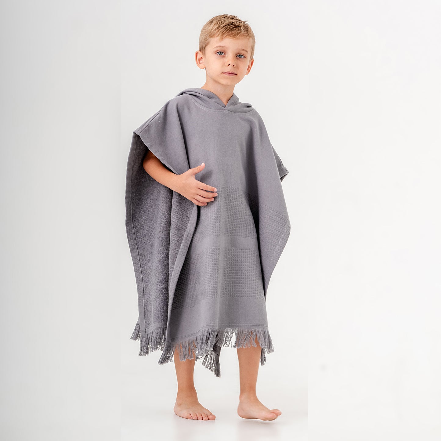 Aria Hooded Towel Changing Poncho for Kids