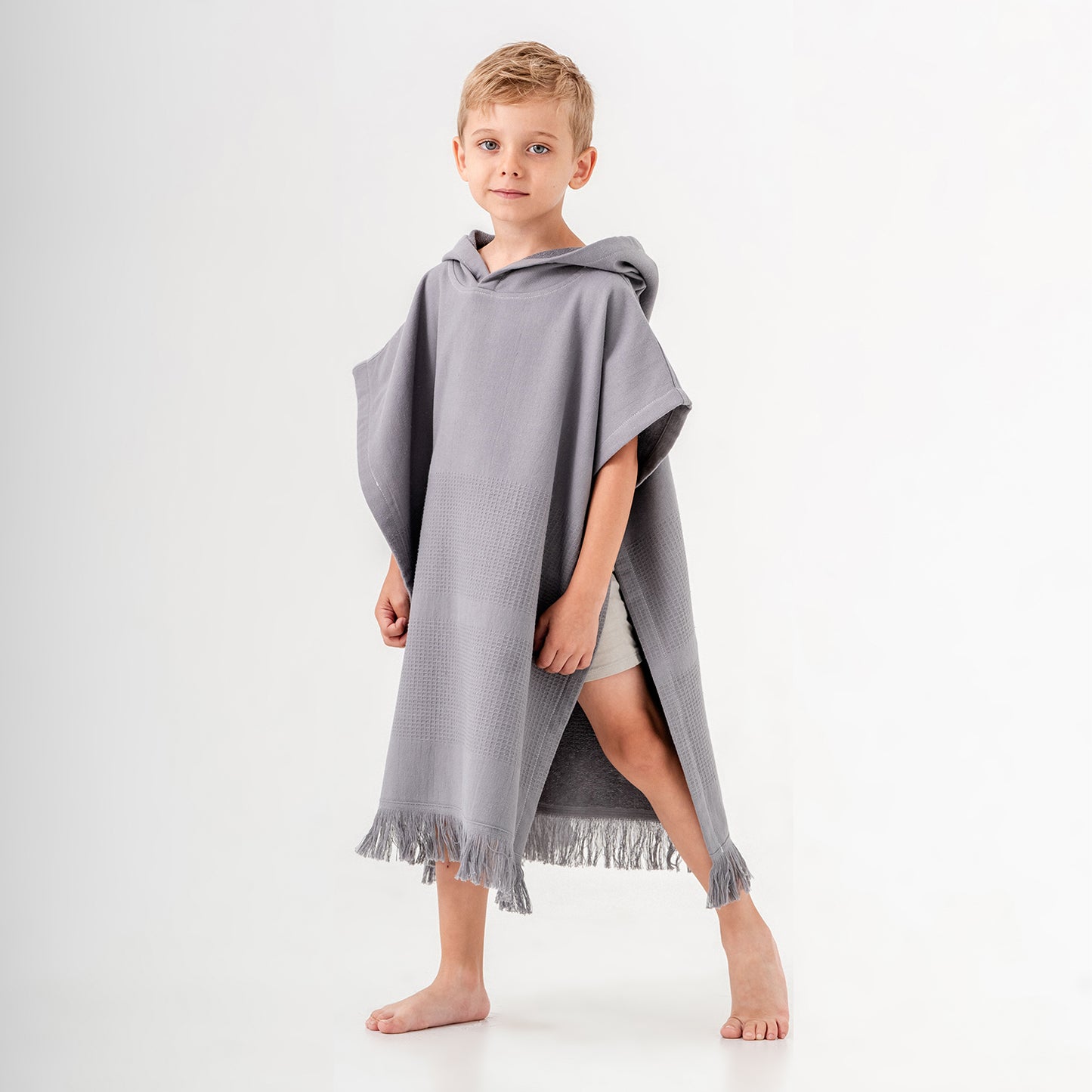 Aria Hooded Towel Changing Poncho for Kids