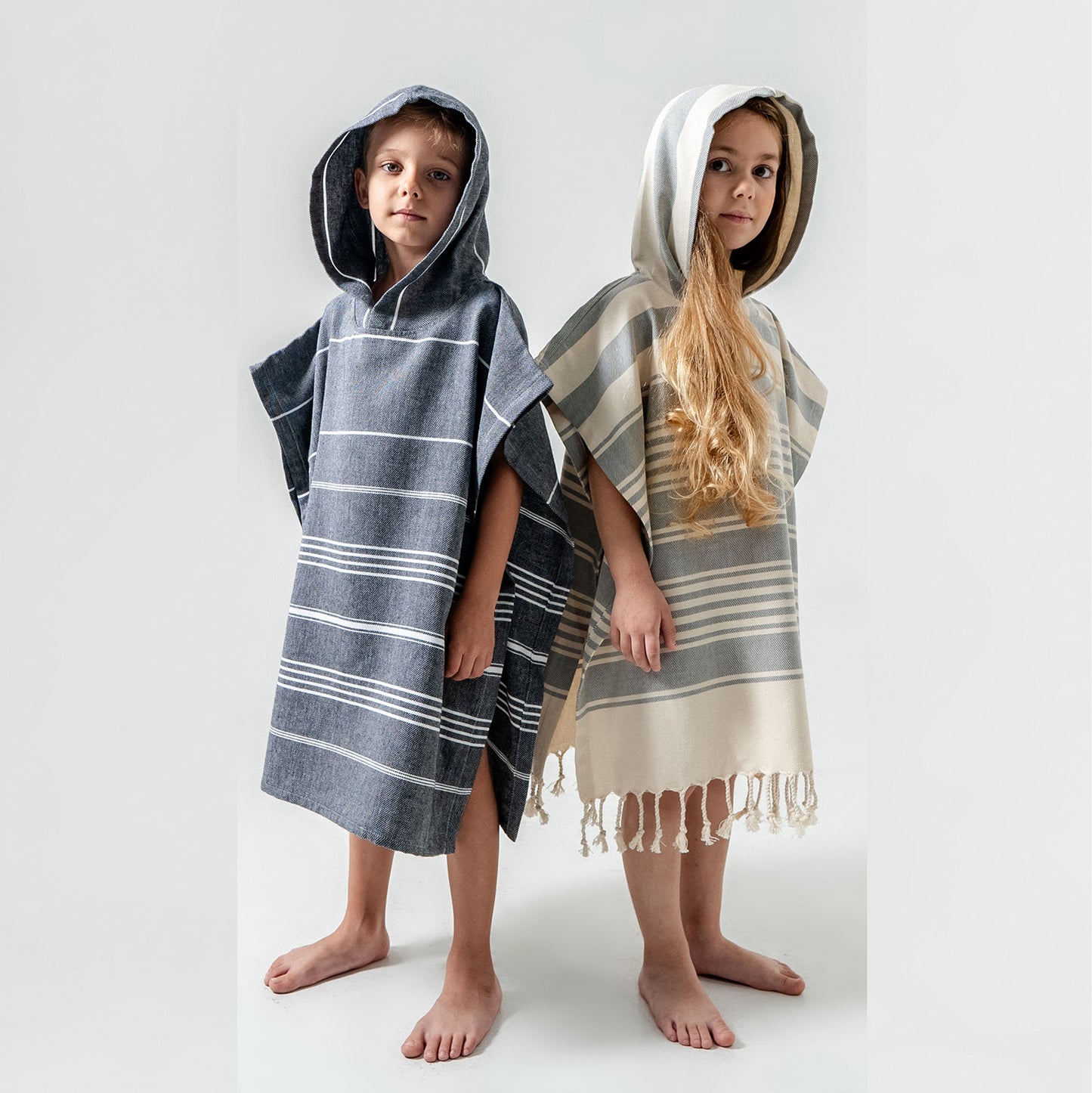 Sultan Hooded Towel Changing Poncho for Kids