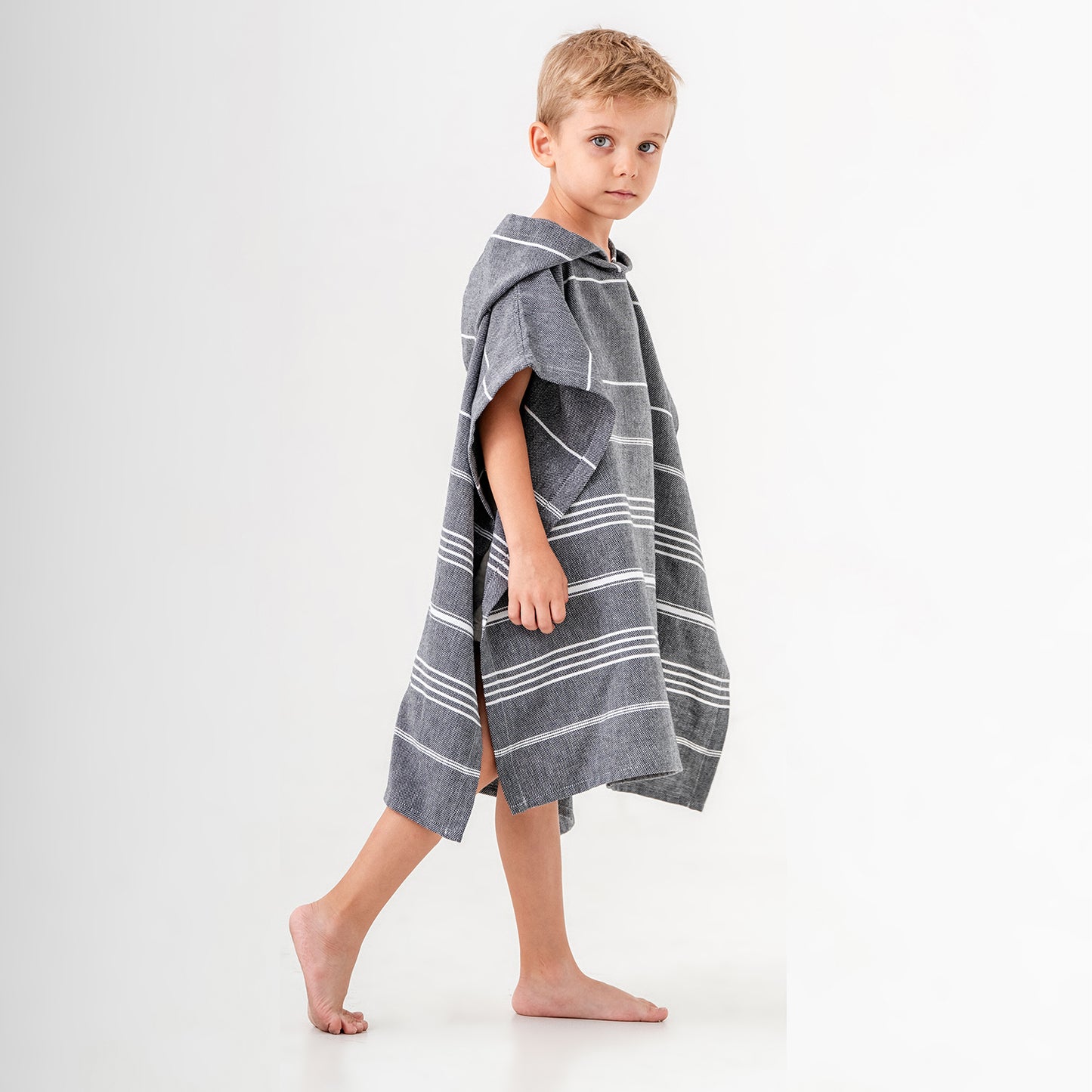 Sultan Hooded Towel Changing Poncho for Kids
