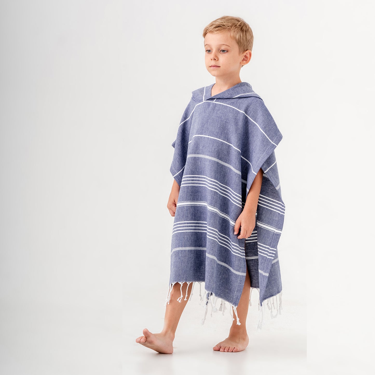 Sultan Hooded Towel Changing Poncho for Kids