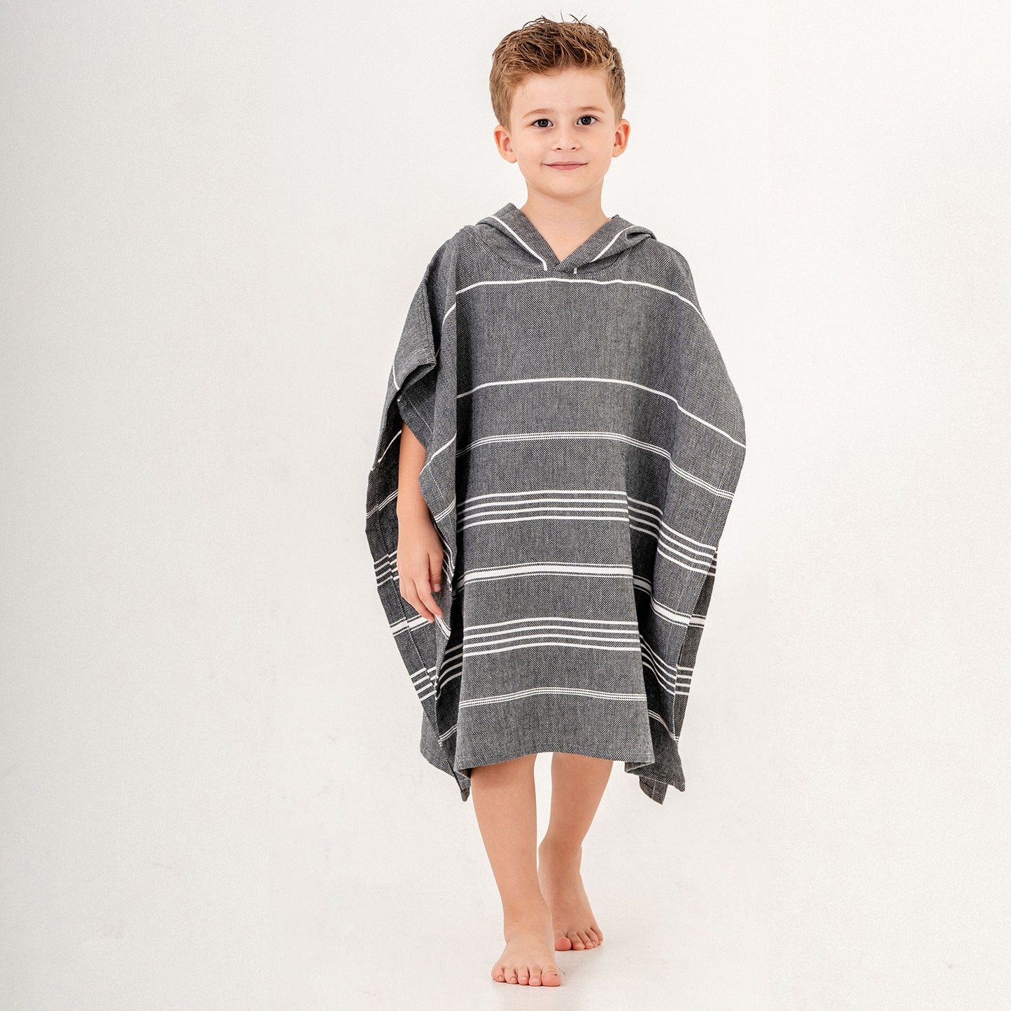 Sultan Hooded Towel Changing Poncho for Kids