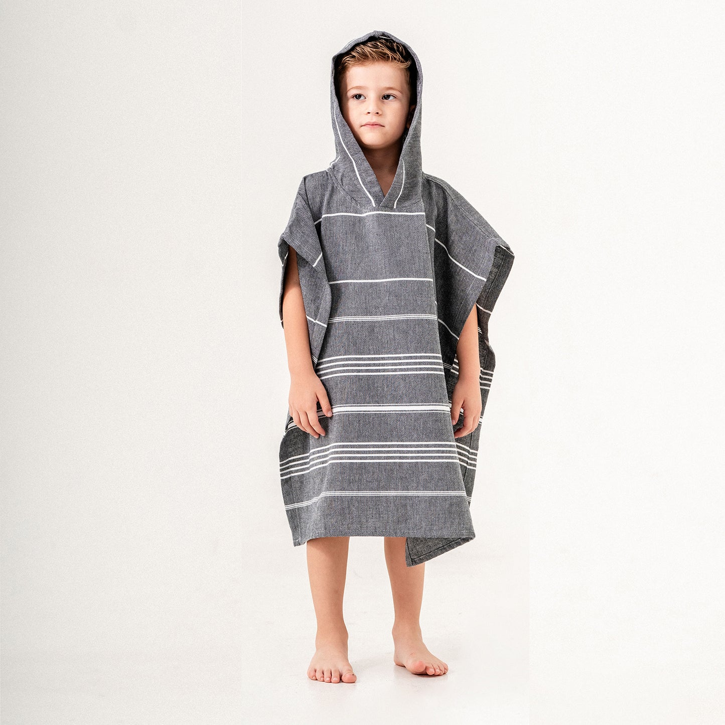 Sultan Hooded Towel Changing Poncho for Kids