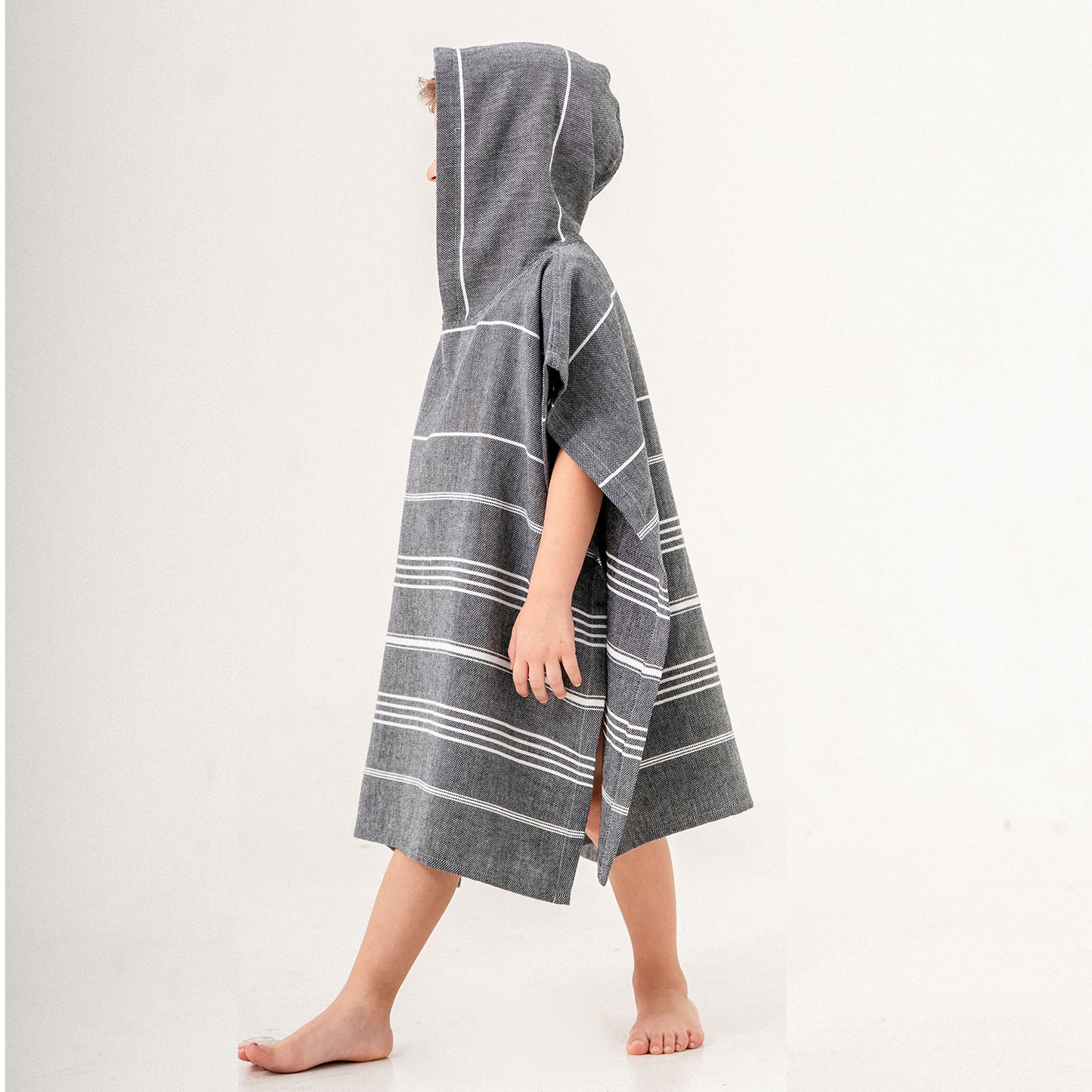 Sultan Hooded Towel Changing Poncho for Kids