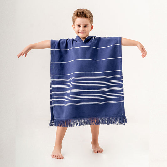 Sense Hooded Towel Changing Poncho for Kids