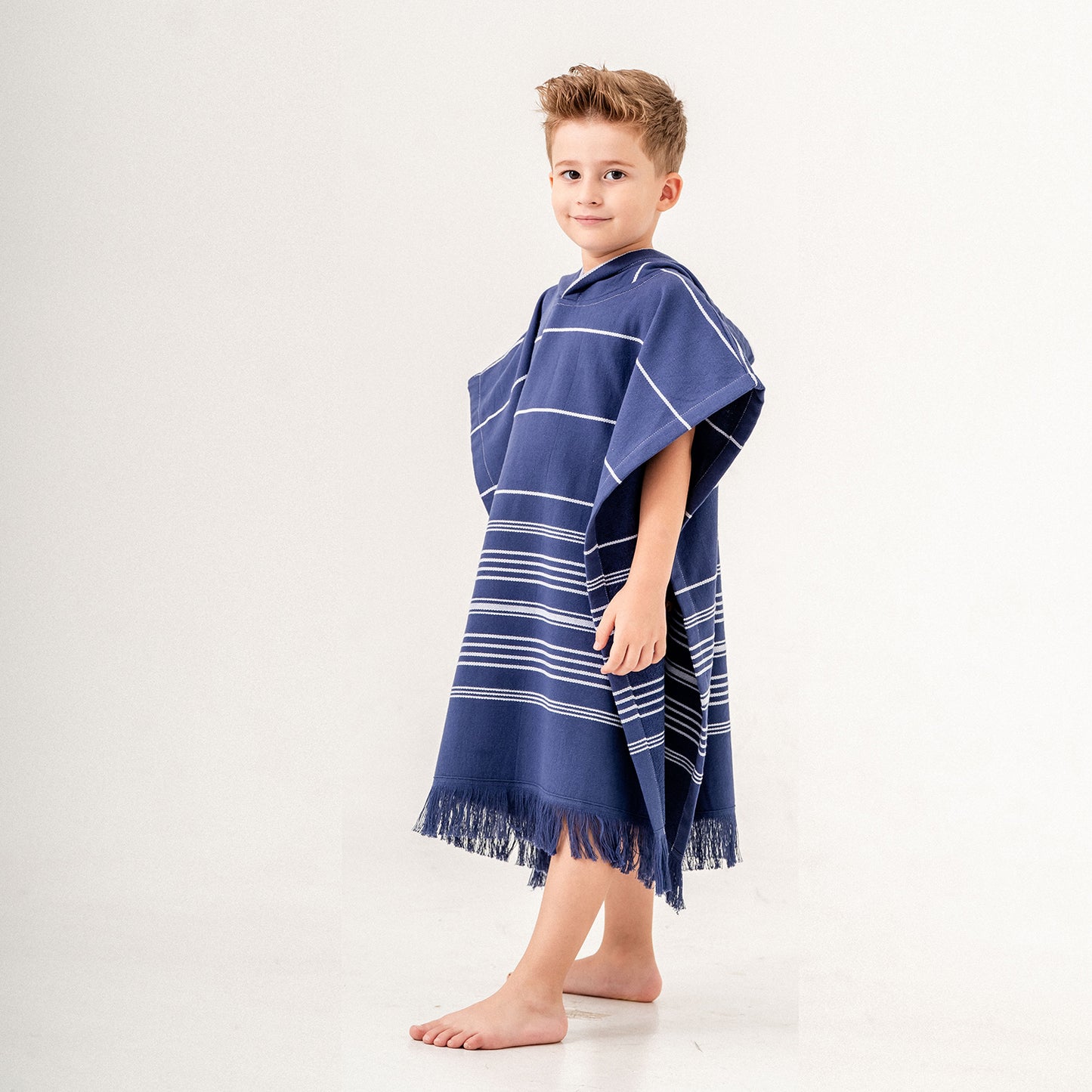 Sense Hooded Towel Changing Poncho for Kids