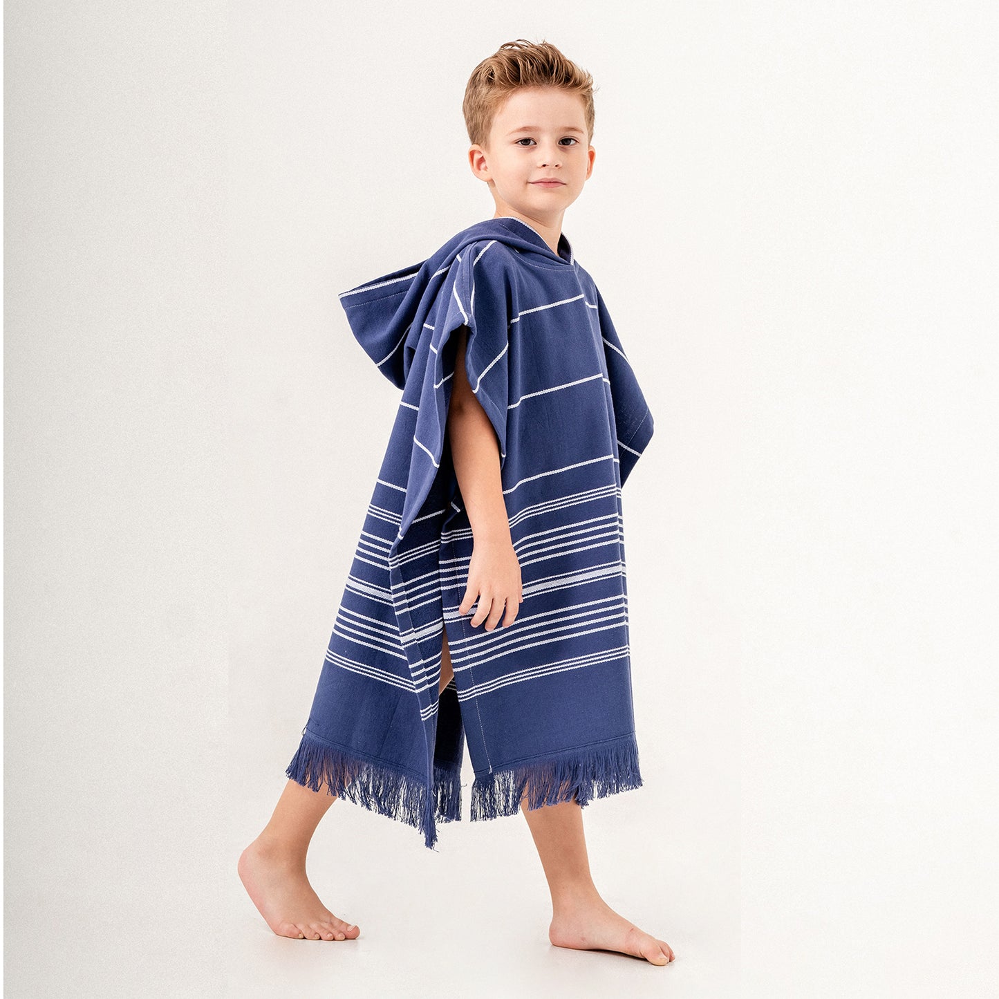 Sense Hooded Towel Changing Poncho for Kids