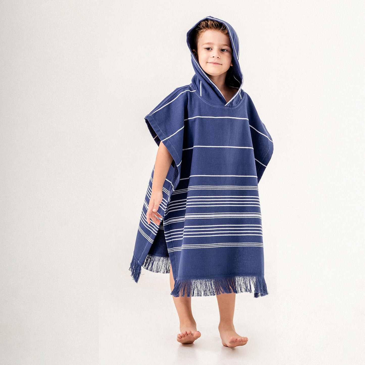 Sense Hooded Towel Changing Poncho for Kids