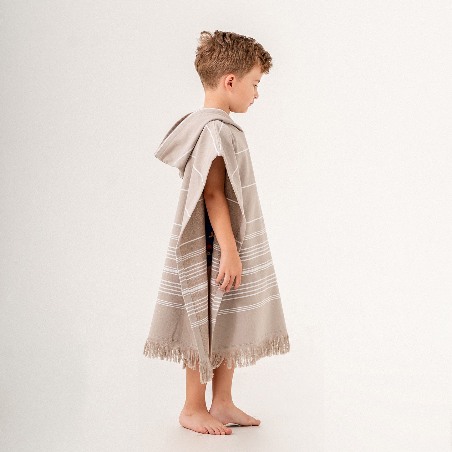 Sense Hooded Towel Changing Poncho for Kids