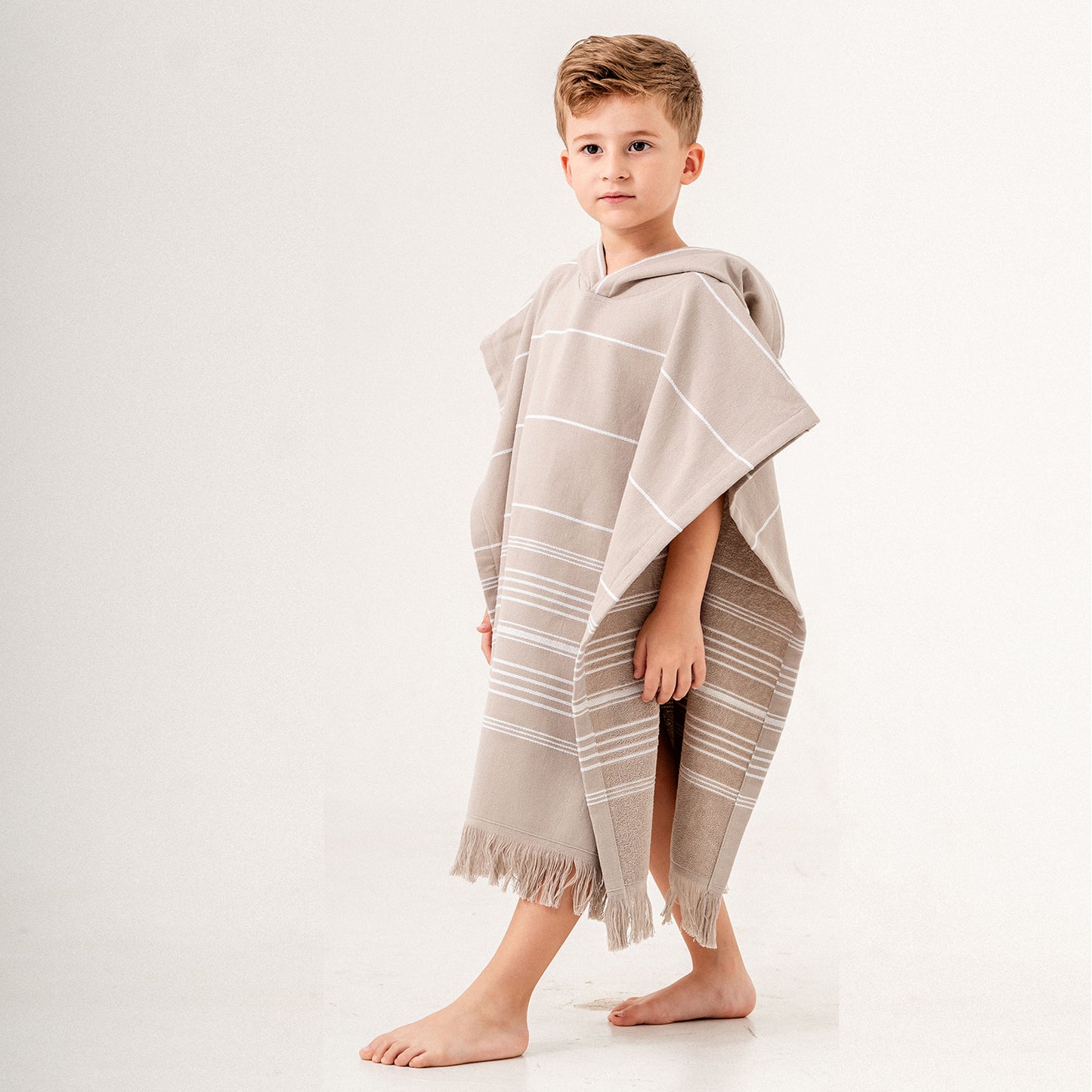 Sense Hooded Towel Changing Poncho for Kids