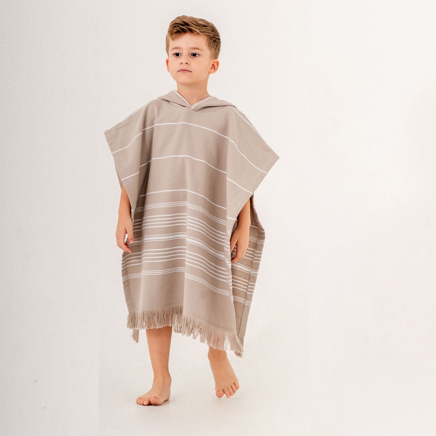 Sense Hooded Towel Changing Poncho for Kids