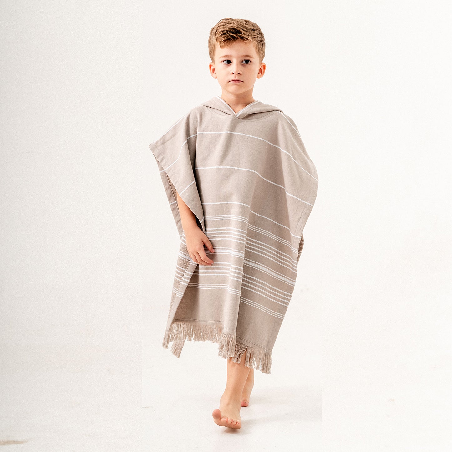 Sense Hooded Towel Changing Poncho for Kids