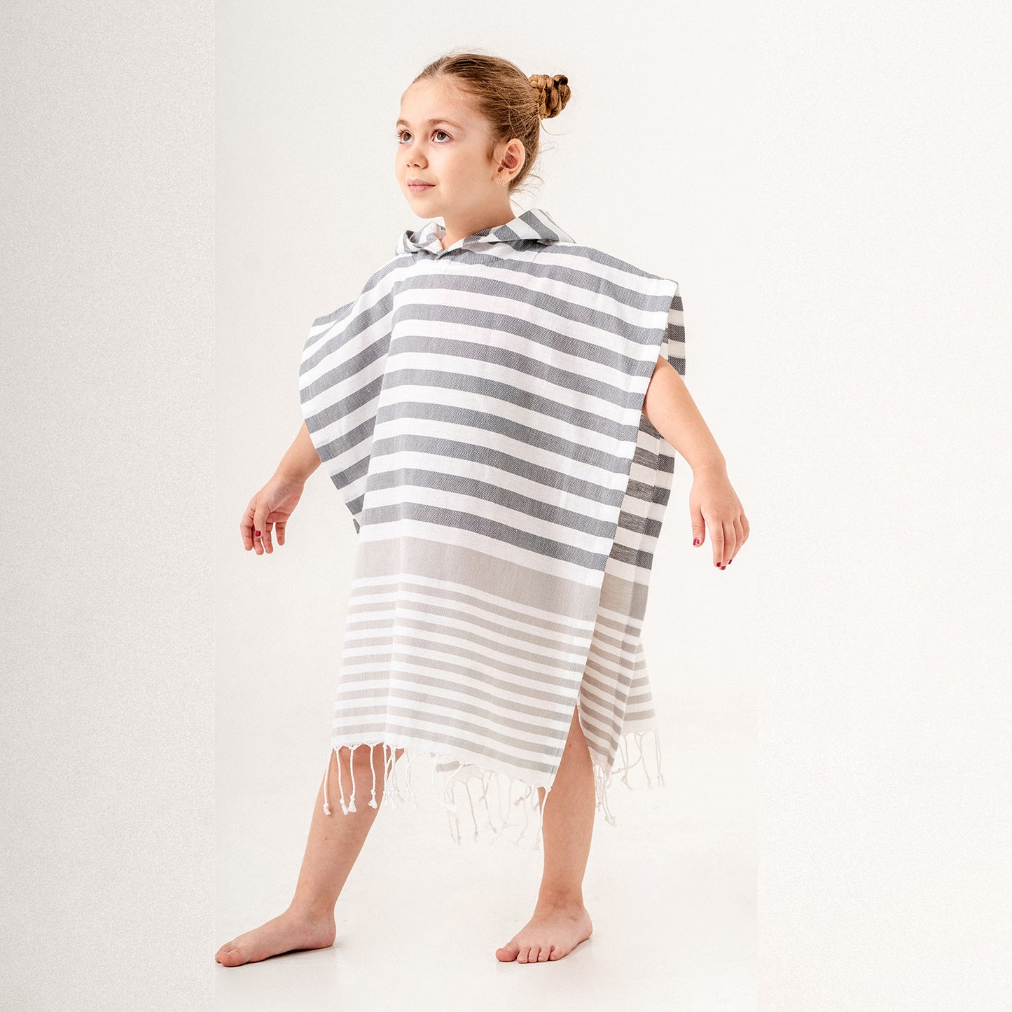 Capri Hooded Towel Changing Poncho for Kids