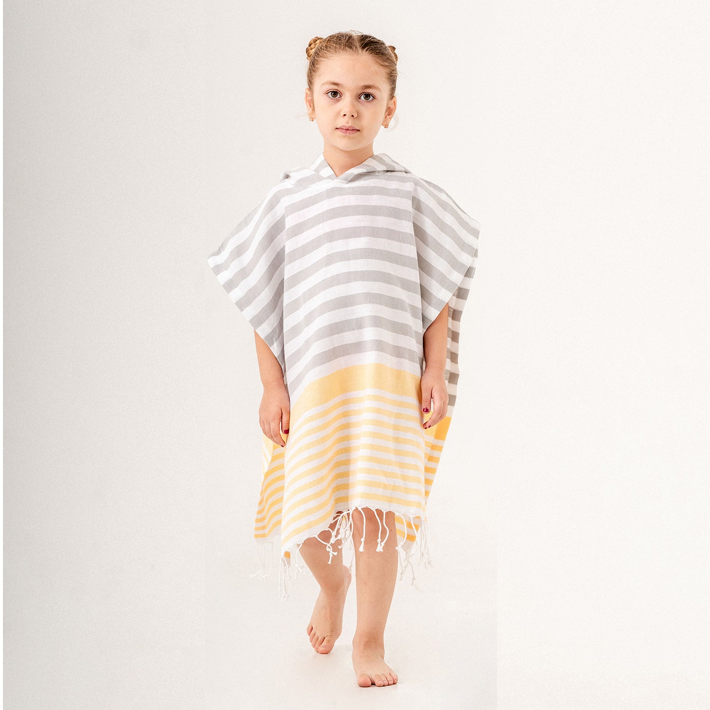 Capri Hooded Towel Changing Poncho for Kids