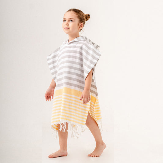 Capri Hooded Towel Changing Poncho for Kids