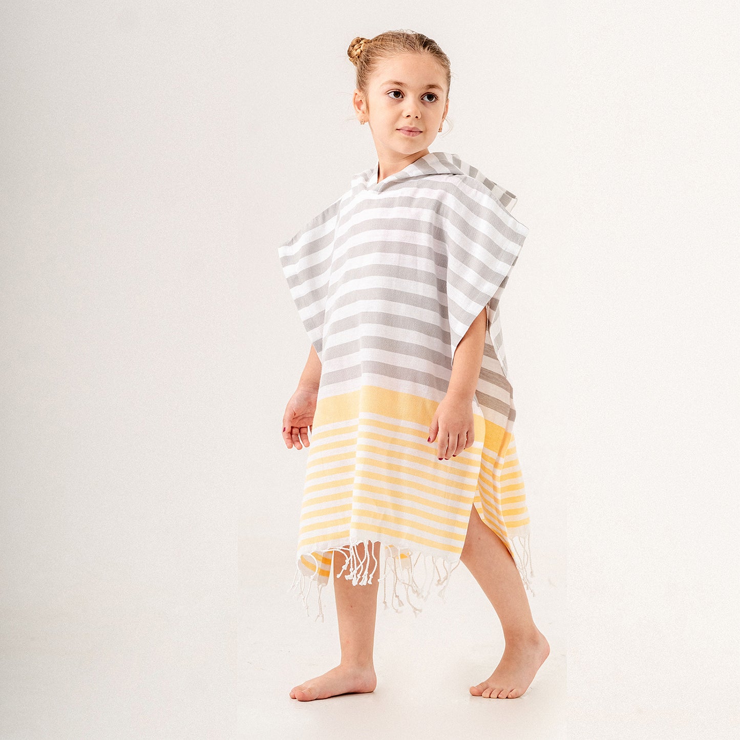 Capri Hooded Towel Changing Poncho for Kids