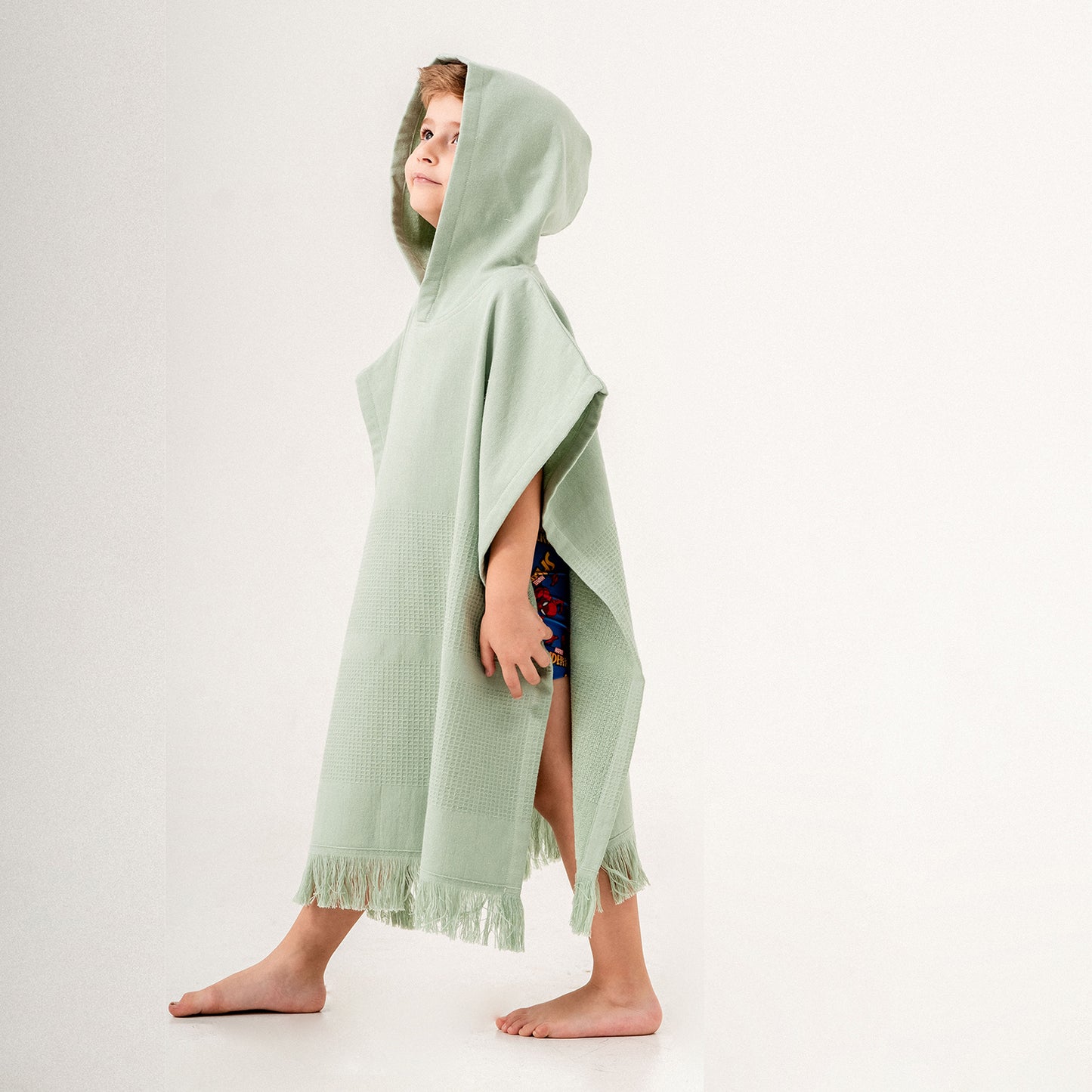 Aria Hooded Towel Changing Poncho for Kids