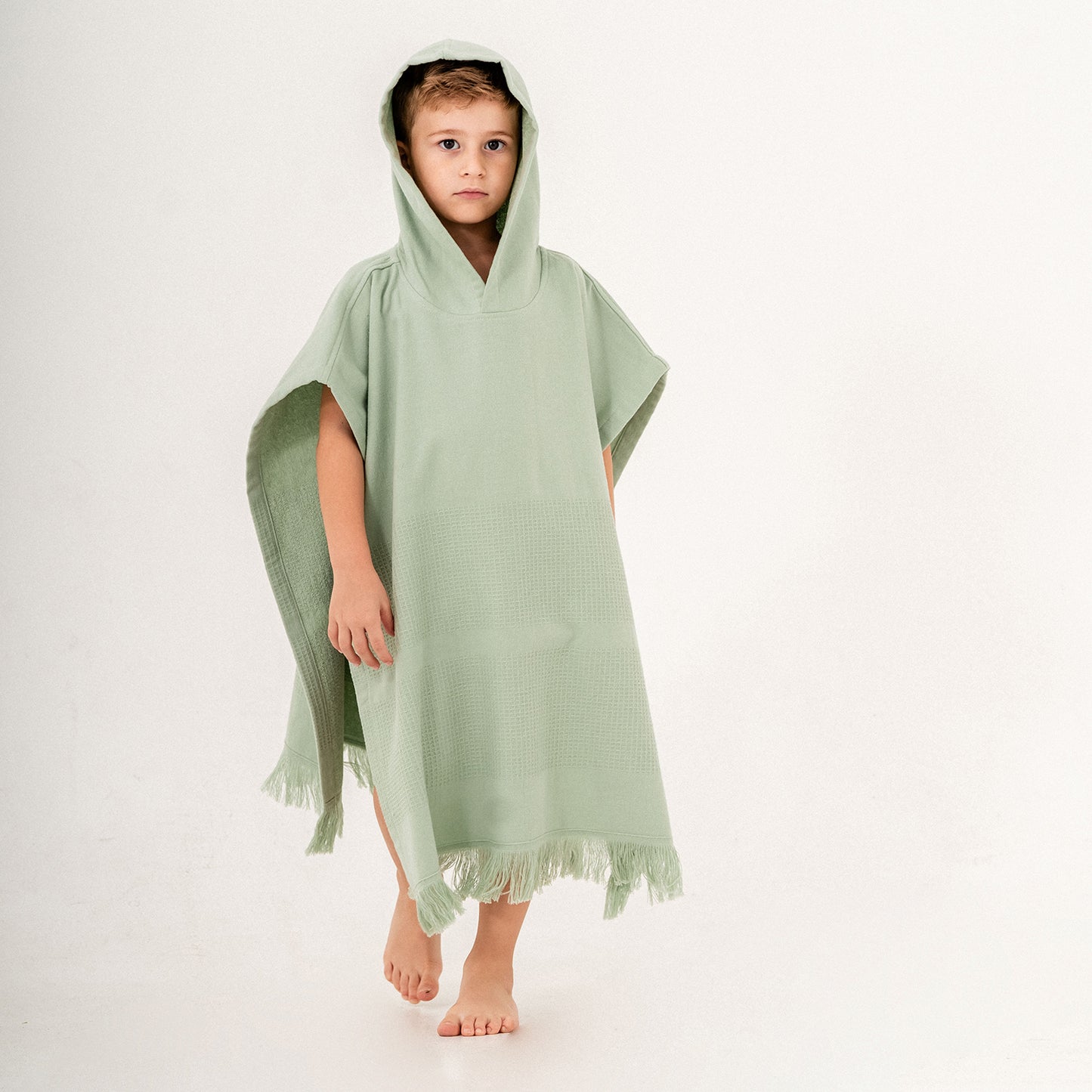 Aria Hooded Towel Changing Poncho for Kids