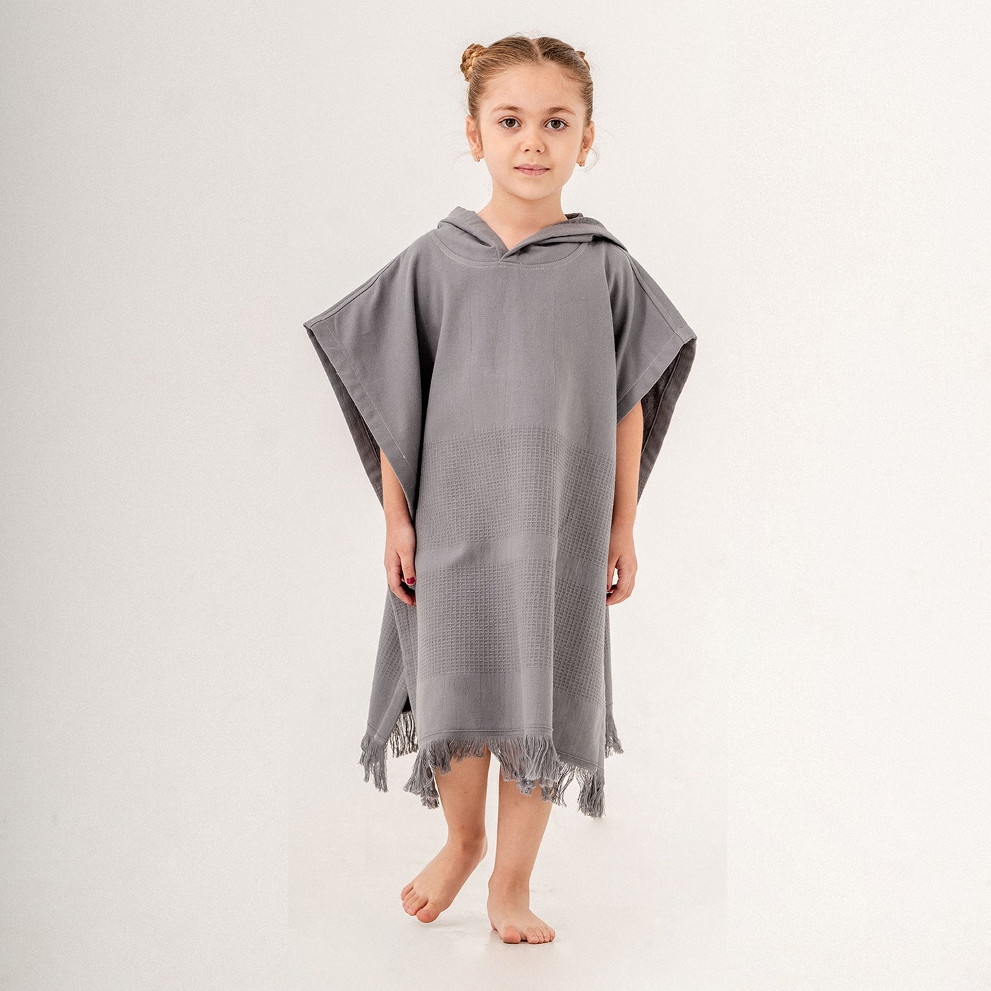 Aria Hooded Towel Changing Poncho for Kids