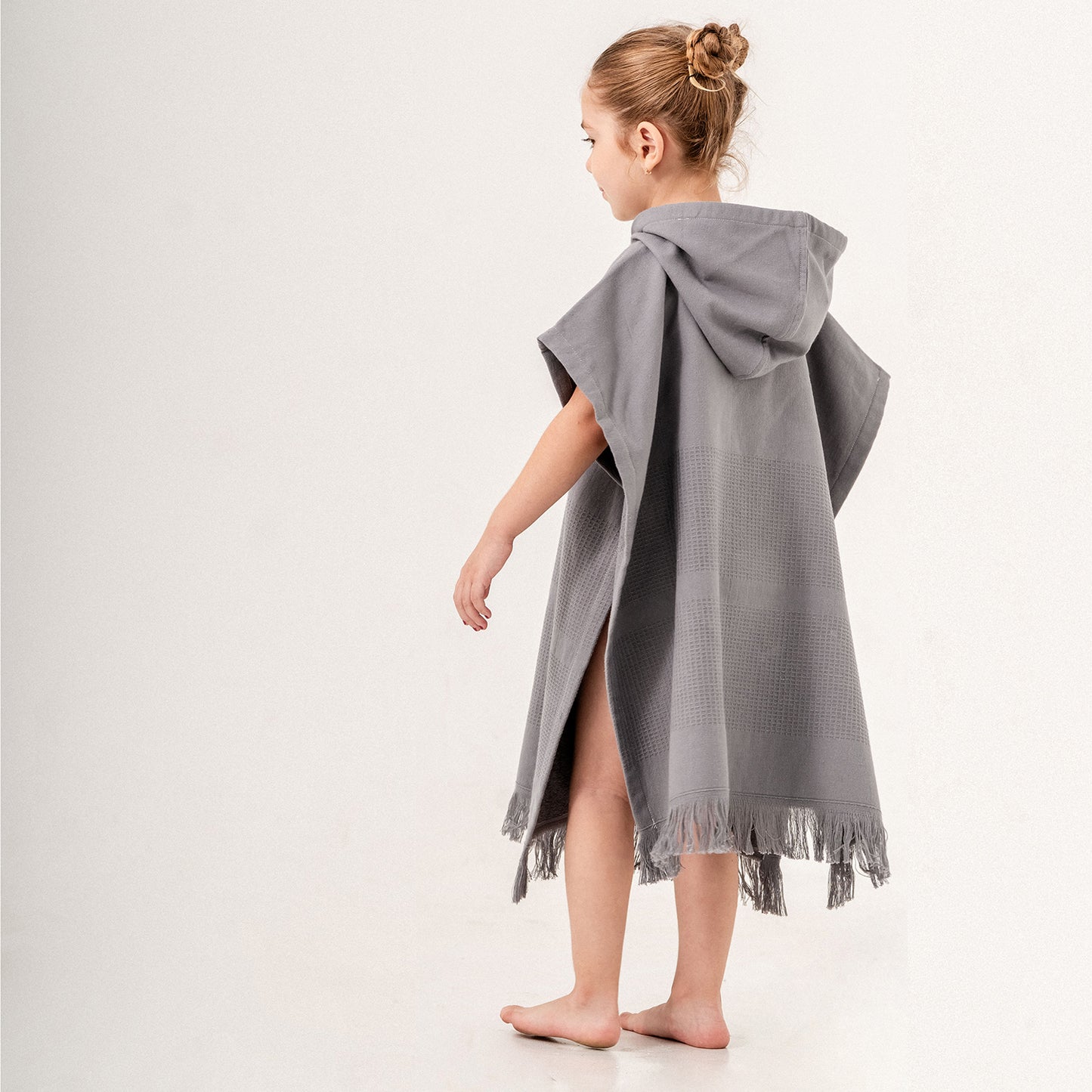 Aria Hooded Towel Changing Poncho for Kids