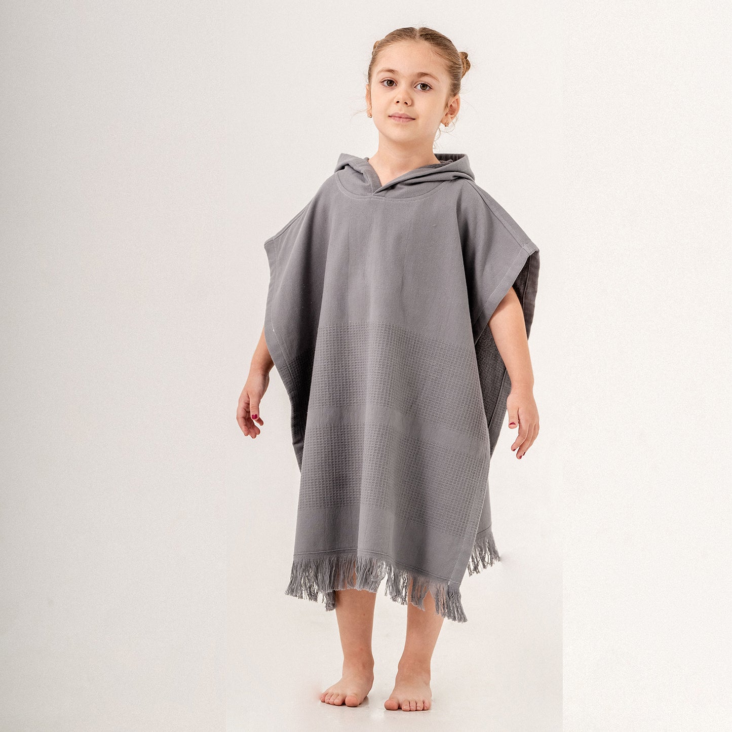 Aria Hooded Towel Changing Poncho for Kids