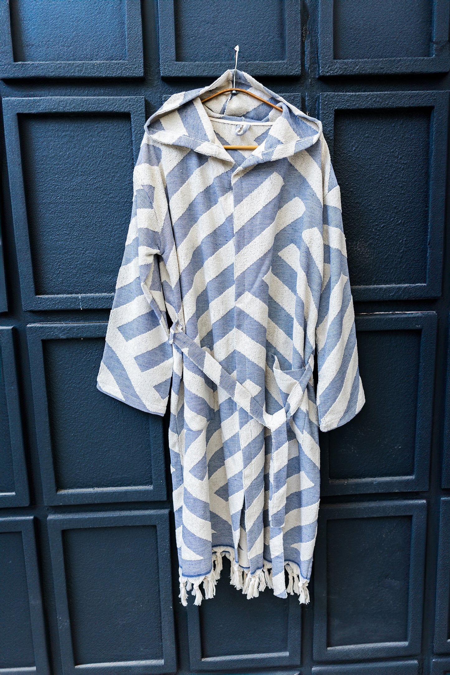 Harmony Raised Terry Turkish Cotton Bathrobe