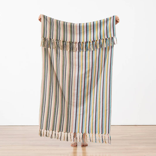 Bath Beach Towels Mid Weight Rustic Vintage Feel Pre-Washed