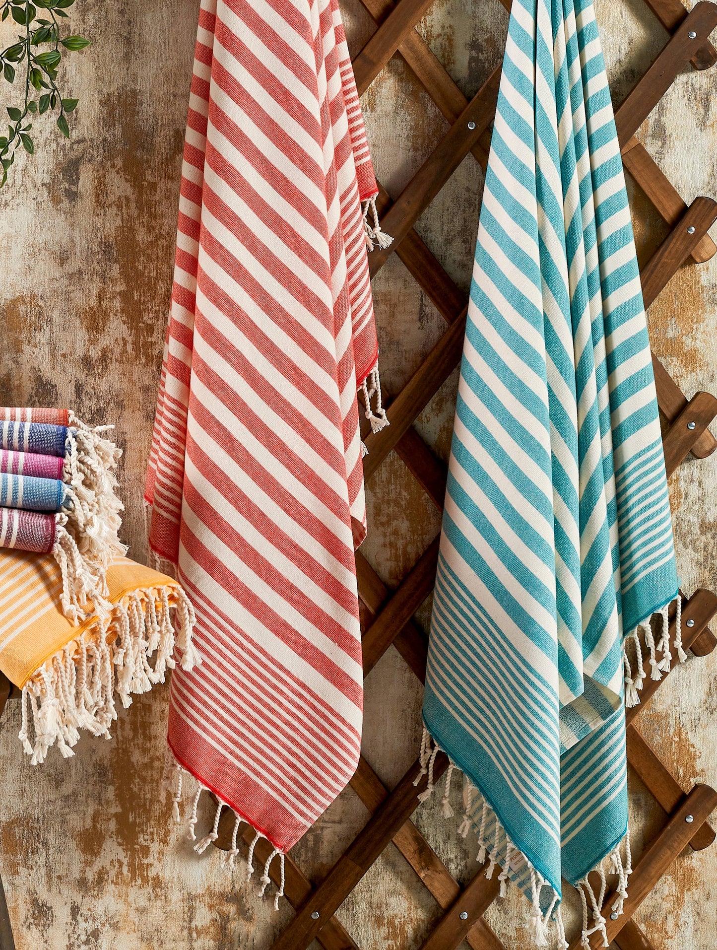 Andalusya Terry-backed Turkish Towels