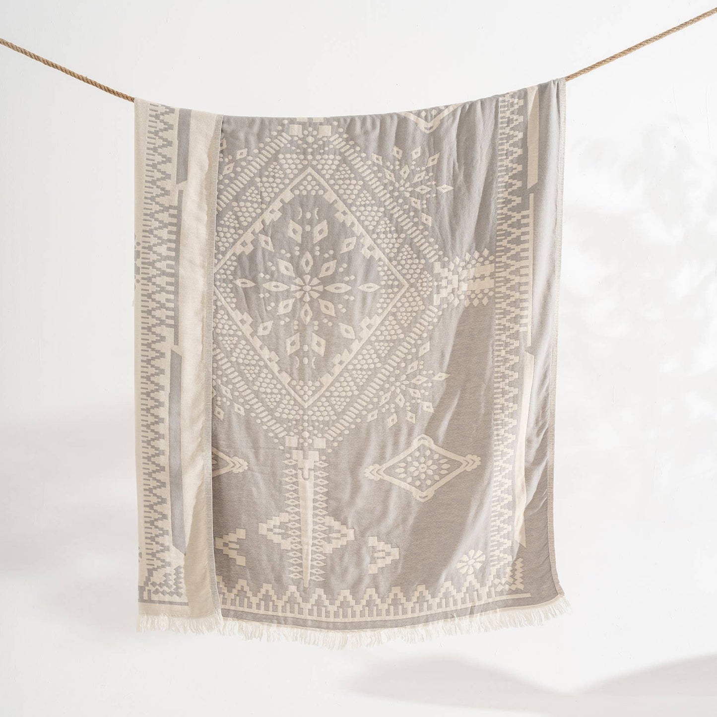 Cotton Throw Blanket Home Decor Farmhouse Cover