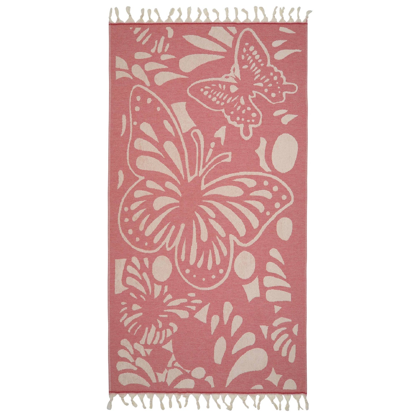Butterfly Towels 36x66 Terry Turkish Cotton Bath Hammam Pool