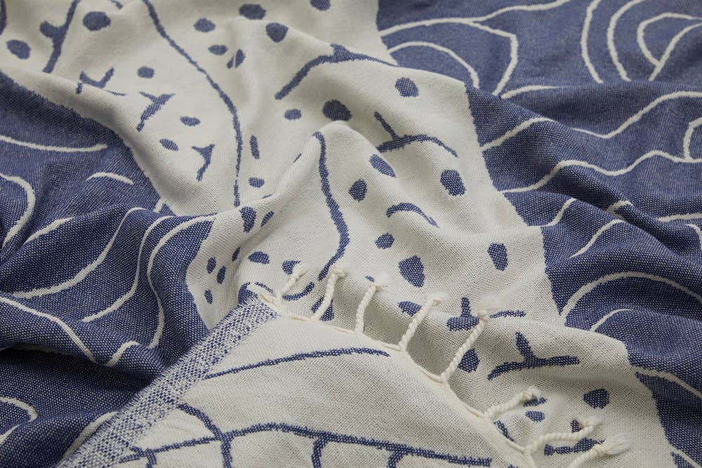 Whale Shark Turkish Beach Towel