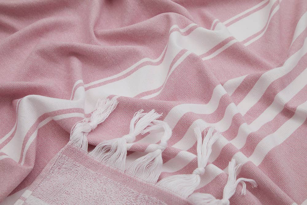 Albatros Turkish Towels Beach Bath Spa Beauty Terry-backed