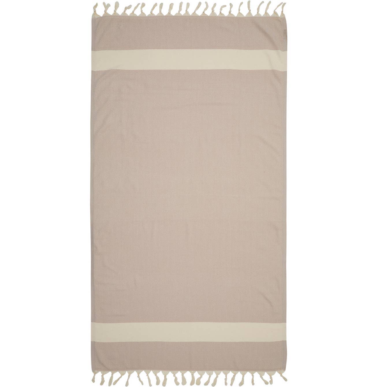 Herringbone Turkish Towel Suitable for Embroidery Monogram