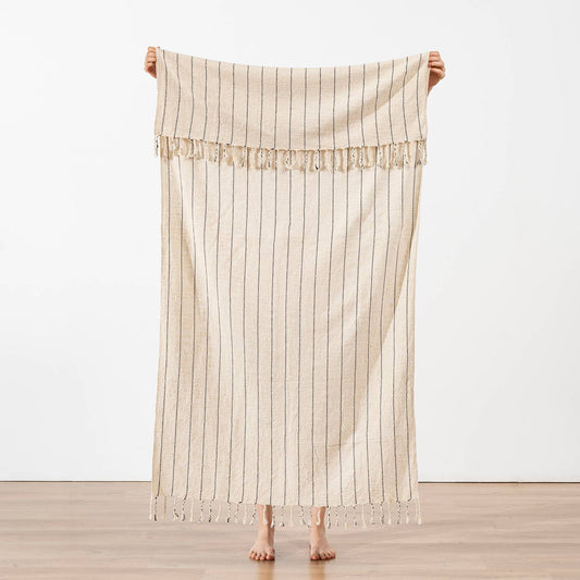 Bath Beach Towels Mid Weight Rustic Vintage Feel Pre-Washed