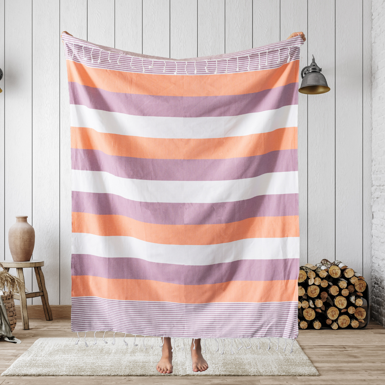 Überwurfdecke „Havana“, 100 % Baumwolle