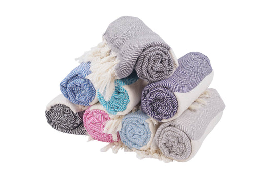 Diamond TurkishTowel for Embroidery Monogram Personalization
